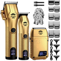 Billar Pro coffret tondeuses : ensemble élégant pour coupes précises.