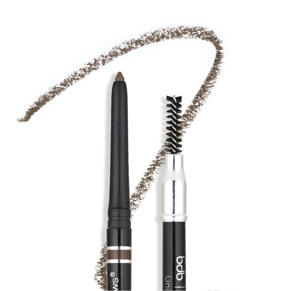Billion Dollar Brows crayon universel, pointe précision pour sourcils définis et naturels.