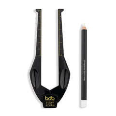 Billion Dollar Brows kit-stencil-sourcils-buddy pour tracé précis et symétrie naturelle.
