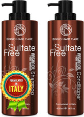 Shampooing Bingo Hair Care argan marocain, bouteille: hydratation en profondeur pour cheveux secs