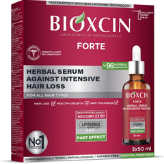 BIOXCIN sérum anti-chute, bouteille prête à l'emploi pour cheveux plus forts.
