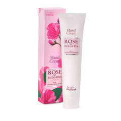 Biofresh Crème main à la rose bulgare — hydratation durable et douceur.