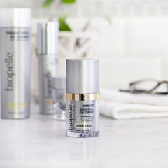 Biopelle Tensage Stem Cell Crème Contour des Yeux – ingrédients: rétinol et caféine pour l’éclat
