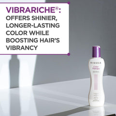 Brillance renforcée après lavage avec BioSilk Color Therapy Cool Blonde
