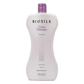 BioSilk Color Therapy Shampoo bouteille en vue, protège la couleur lors du lavage