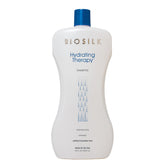 BioSilk Shampoing hydratant en bouteille, pratique et nourrissant.