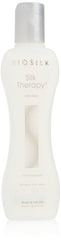 BioSilk Silk Therapy Cure bottle ready for application on hair.