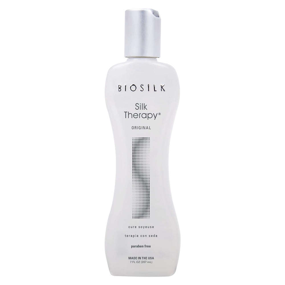 BioSilk Silk Therapy Original – bouteille élégante pour une brillance naturelle.