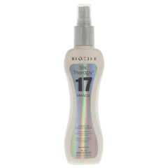 BioSilk Silk Therapy 17, bouteille de soin sans rinçage pour cheveux lisses et brillants.