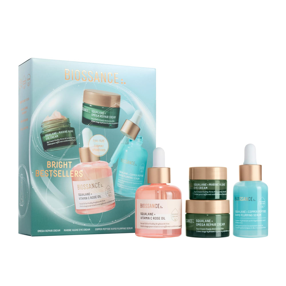 BIOSSANCE huile-rose-30ml flacon lumineux pour hydratation et éclat.