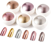 Poudre chrome or BISHENGYF pour un effet miroir durable sur les ongles