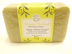 Bisous De Provence savon verveine citron, détail triple mill, longue durée.