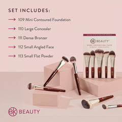 BK Beauty pinceau visage angle petit, blush et highlighter avec précision.