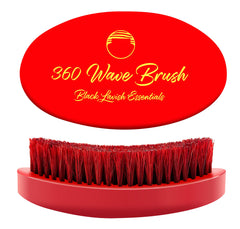 Brosse Black Lavish Essentials 360 ondes incurvée pour des ondulations profondes.