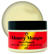 Black Lavish Essentials Money Mango Pomade jar for deep waves