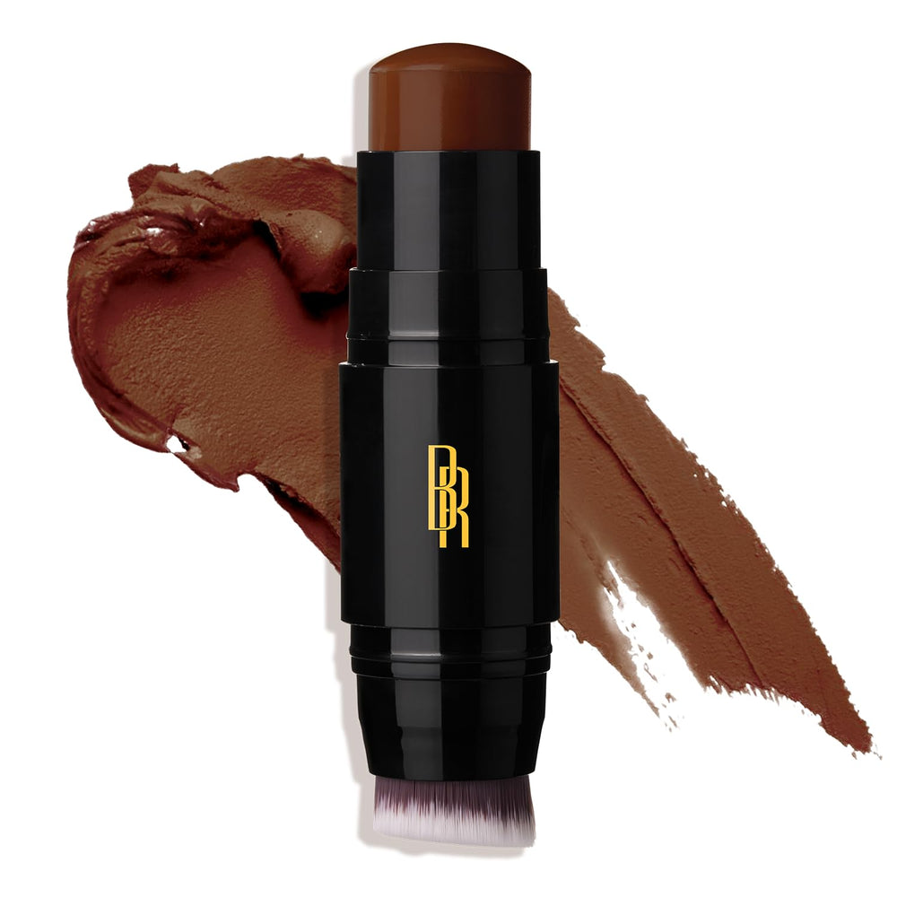 Black Radiance bâton teint couleur parfaite avec pinceau doux pour une application précise.