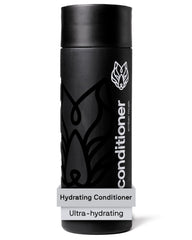 Bouteille Black Wolf Conditionneur avec étiquette propre et élégante, hydratation prometteuse.