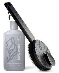 Sonic Scrubber Pro Black Wolf, brosse visage et corps pour exfolier en douceur.