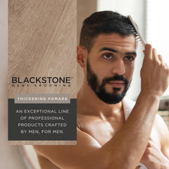 Blackstone pliable-hold formula delivers flexible shape without heaviness.