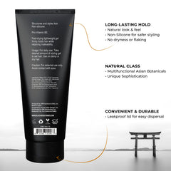 Texture fluide du gel BioFuse en gros plan, démontrant une application facile.
