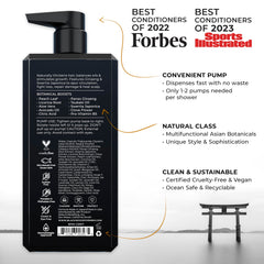 Texture crème du conditionneur Blackwood For Men pour nourrir les cheveux.