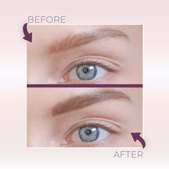 Blinc Mousse Sourcils remplissage ciblé des zones clairsemées.