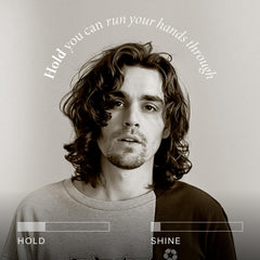 Beach waves with natural texture using Blind Barber spray