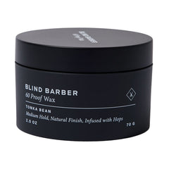 Blind Barber: bouteille de cire cheveux 60-proof prête à l’emploi.