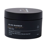 Blind Barber Bryce Harper argile-cheveux mat offre texture naturelle et tenue durable.