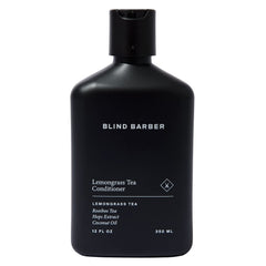 Blind Barber Conditionneur citronnelle – bouteille visible, brillance légère et démêlage facilité.