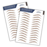 Bliss and Beyond USA — ensemble-feuilles-sourcils, pose rapide et pratique sur la peau.