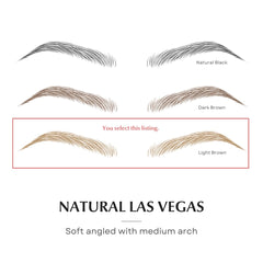 Bliss and Beyond USA twelve-pair sheet with hair-stroke brow option for natural look