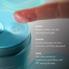 Bliss Application Matin Nuit: routine simple pour nourrir et équilibrer la peau.