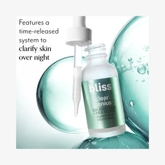 Bliss Clear Genius Peel : formule végan et non testé sur animaux.
