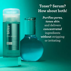 Bliss Clear Genius application matin et soir pour teint net.