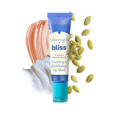 Bliss Gilmore Girls Pumpkin Powerhouse, exfoliant lèvres, texture douce qui prépare l'hydratation