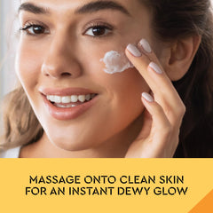 Bliss Glow Rush: texture squalane qui aide à sceller l'hydratation et réduire la perte d'eau.