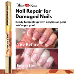 Renforcement des ongles après extensions avec Bliss Kiss