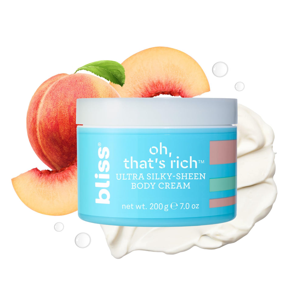 Bliss Oh, That's Rich – bouteille du produit montrée, hydratation rapide