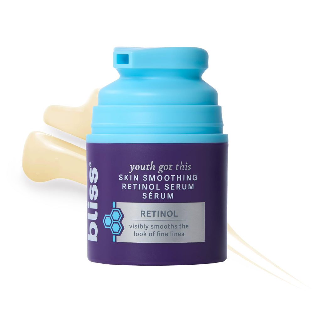 Bliss Sérum Rétinol flacon pompe, anti-âge efficace pour peau lisse