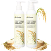 BlissCare Shampoing eau de riz – nettoyage en douceur pour cheveux propres et frais.
