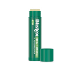 Blistex baume lèvres médicamenteux menthe — texture fluide facilitant l'application.