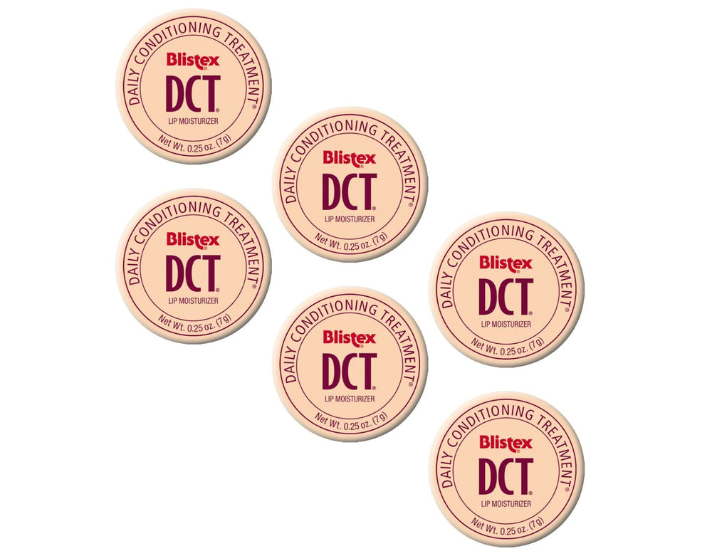 Blistex DCT pack de 6: conditionnement quotidien pour lèvres hydratées.