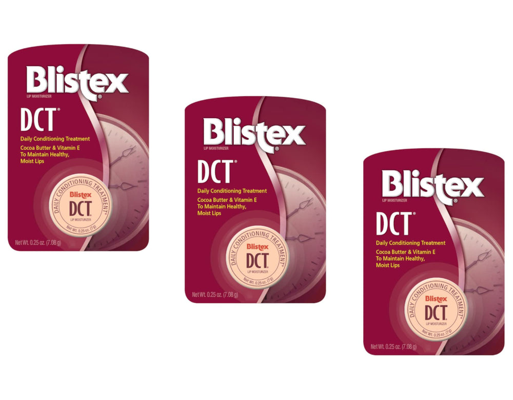 Blistex DCT – pots ensemble 3, pratique pour hydrater les lèvres au quotidien.
