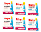 Blistex Medicated Lip Balm SPF 15 berry flavor, tube with applicator for dry lips relief.