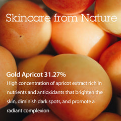 BLITHE niacinamide et extrait d'abricot pour raviver le teint et l'éclat.