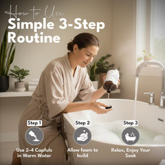 Bloom & Bōde – bulles-douces-bain, mousse riche et durable.
