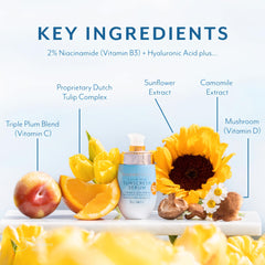 Oxyde de zinc minéral non nano dans Bloomeffects Tulip Dew pour une protection UV