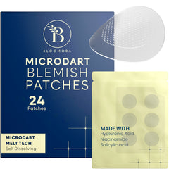 BLOOMORA Microdart pansement acne emballage prêt à l’emploi pour usage ciblé