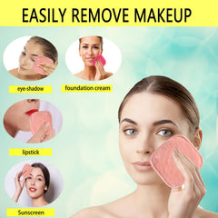 BloomSesame Utilisation eau chaude ou nettoyant pour un démaquillage efficace.